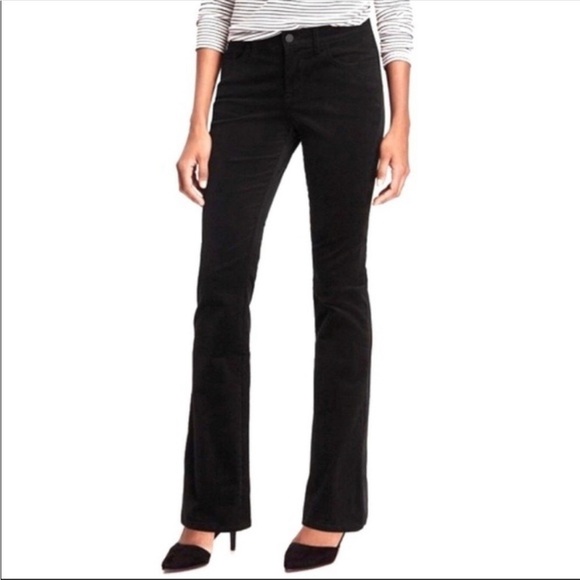 J. Jill Pant Trouser Corduroy Black Tried and True Fit Winter Straight Bootcut 2 - Picture 1 of 8